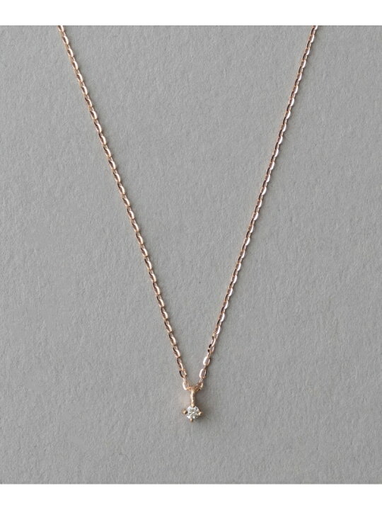 楽天市場】K10MPG レイヤー ダイヤモンド ネックレス ete エテ  