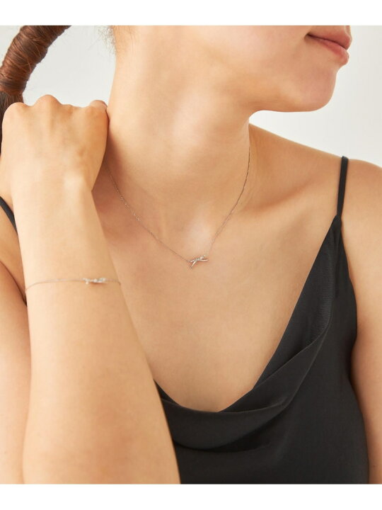 楽天市場】[レイヤー] リボン ネックレス ete エテ アクセサリー  