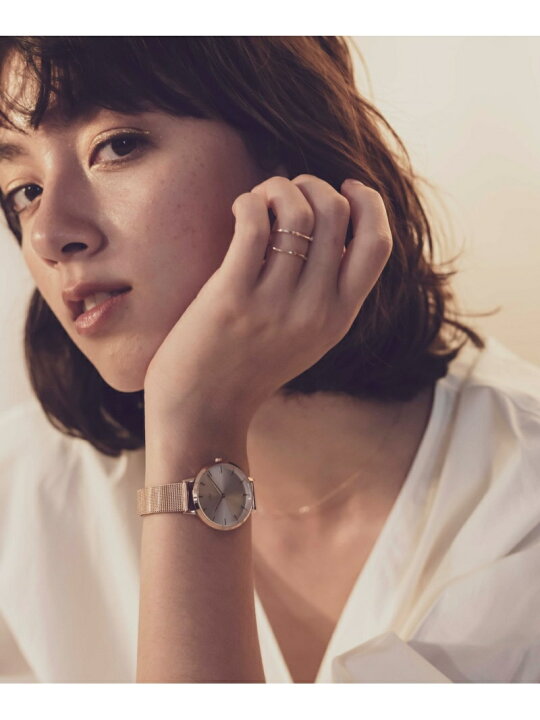 楽天市場】きせかえ ビッグフェイスウォッチ メッシュベルト ete エテ  