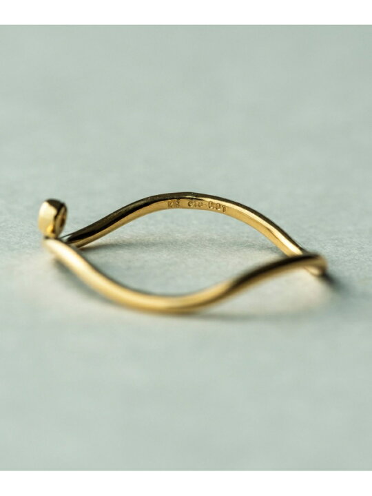 楽天市場】K18YG ドロー ダイヤモンド リング ete エテ アクセサリー  