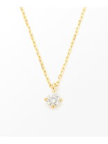 楽天市場】ete ネックレス k18 ダイヤモンド 0.1ct ネックレスの通販