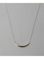 [ONLINE Limited] クレセントムーン ネックレス ete エテ アクセサリー・腕時計 ネックレス イエロー ゴ…