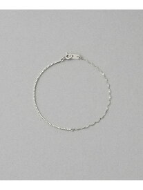 [レイヤード] チェーン コンビ ブレスレット ete エテ アクセサリー・腕時計 ブレスレット・バングル シルバー ゴールド【送料無料】[Rakuten Fashion]