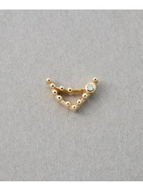 [ゾディアック] K10YG ダイヤモンド ピアス /やぎ座 ete エテ アクセサリー・腕時計 ピアス ゴールド【送料無料】[Rakuten Fashion]