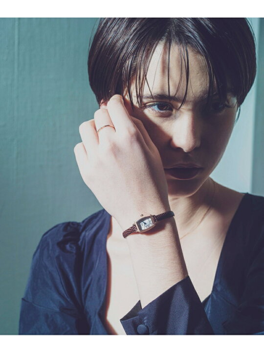 楽天市場】ウォッチコレクション トノーフェイス エンボスレザーベルト  