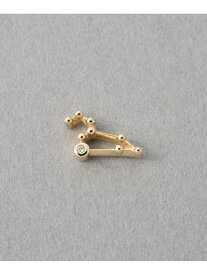 [ゾディアック] K10YG ダイヤモンド ピアス /しし座 ete エテ アクセサリー・腕時計 ピアス ゴールド【送料無料】[Rakuten Fashion]