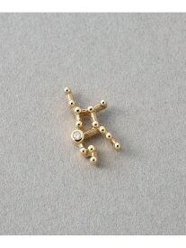 [ゾディアック] K10YG ダイヤモンド ピアス /おとめ座 ete エテ アクセサリー・腕時計 ピアス ゴールド【送料無料】[Rakuten Fashion]