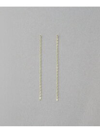 [アイシーヴェール] K10IGG チェーン ピアス ete エテ アクセサリー・腕時計 ピアス グリーン【送料無料】[Rakuten Fashion]