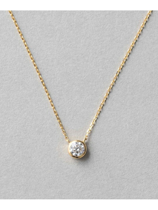楽天市場】K18 ダイヤモンド 0.2ct ネックレス「ブライト」 ete エテ 