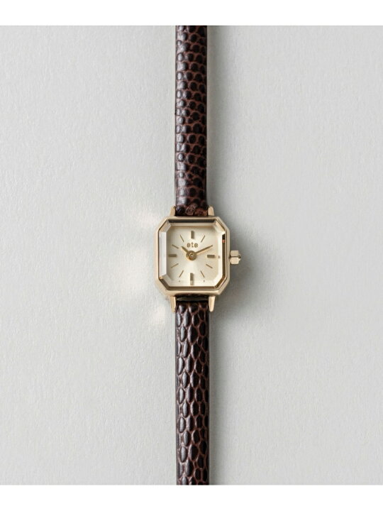 楽天市場】ウォッチ オクタゴンフェイス ダイヤモンド ete エテ  