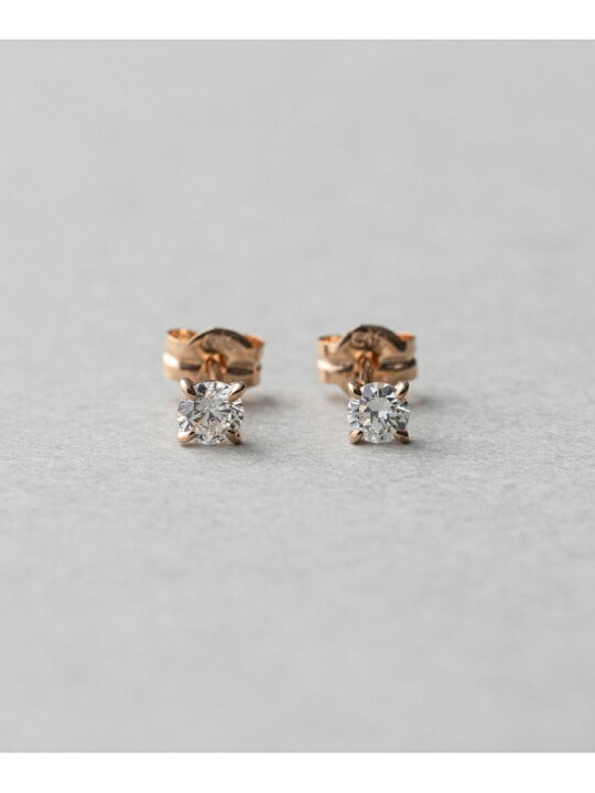 楽天市場】K18 ダイヤモンド 0.2ct ピアス「ブライト」 ete エテ 