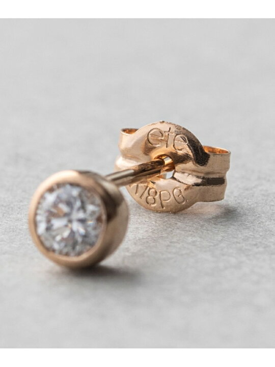 楽天市場】K18 ダイヤモンド 0.2ct ピアス「ブライト」 ete エテ 