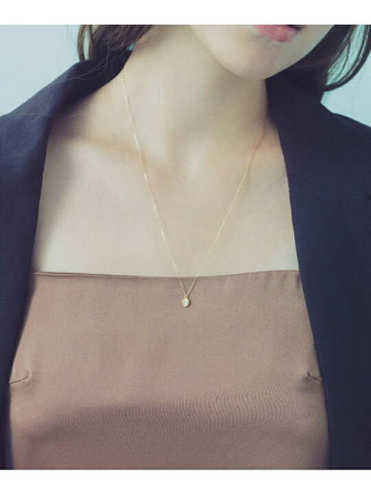 楽天市場】K18YG レイヤー ブラウンダイヤモンド セミロング  