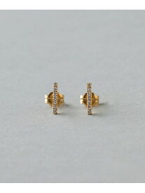 K18YG パーティクル ピアス ete エテ アクセサリー・腕時計 ピアス イエロー【送料無料】[Rakuten Fashion]