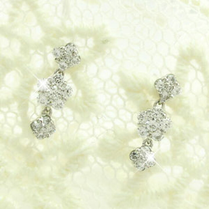 楽天市場】【P10倍 12/28 0:00〜】ピアス 18k 揺れる ダイヤモンド 