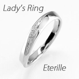 【10%OFF】リング ダイヤモンド 指輪 レディース カーブ ウェーブ k18 18k 18金 ゴールド マリッジリング ダイヤモンド 指輪 結婚指輪