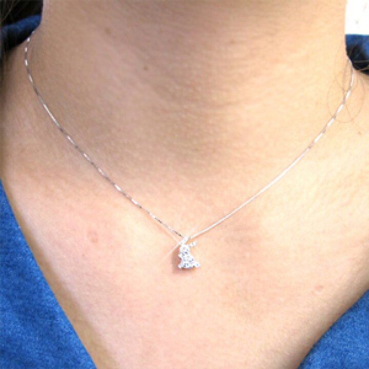 楽天市場】【初売り P10倍】ダイヤモンド ネックレス 18k ペンダント 