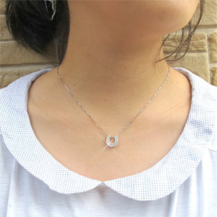 楽天市場】【10%OFF】ダイヤモンド ネックレス 18k ペンダント 