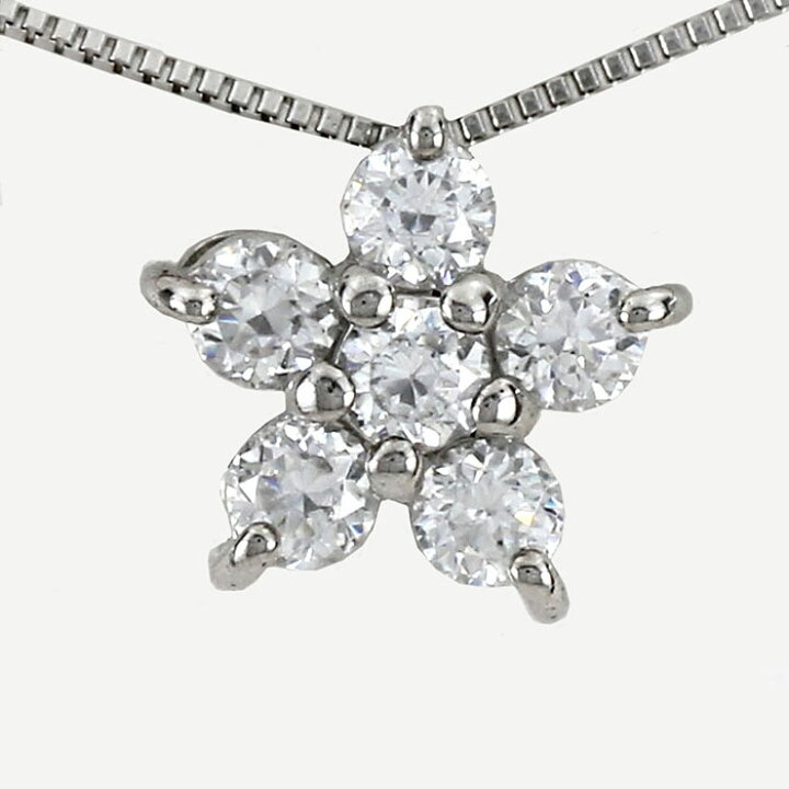 楽天市場】【P5倍 3/30】ダイヤモンド ネックレス 18k ペンダント 