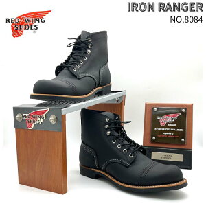RED WING ���b�h�E�B���O 8084 IRON RANGER �A�C�A�������W���[ BLACK HARNESS �u���b�N �n�[�l�X �����Y �u�[�c D���C�Y ���K�戵�X �r�u���� ���[�N�u�[�c REDWING �� �u���b�N USA�� IRON RANGE �A�C�A������