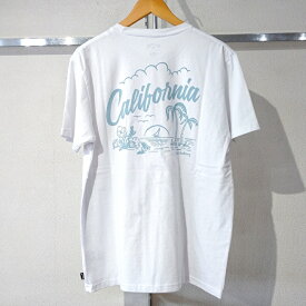 BILLABONG ビラボン CALIFORNIA Tシャツ WHT (ホワイト) 春夏新作 メンズファッション 半袖 スポーツ ユニセックス ペアコーデ トップス アウトドア スポーティー カジュアル サーフ GYM フィットネス ゴルフ