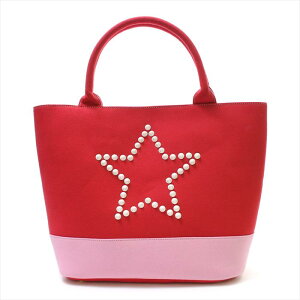 StarLean(�X�^�[���A��) �X�^�[�X�^�b�Y�L�����p�X�g�[�g�o�b�O RED (���b�h) �������� totebag CLUTCH BAG �N���b�`�o�b�O �o�b�O ���j�Z�b�N�X �� �X�^�[ �g���X�^�[ muta ���[�^