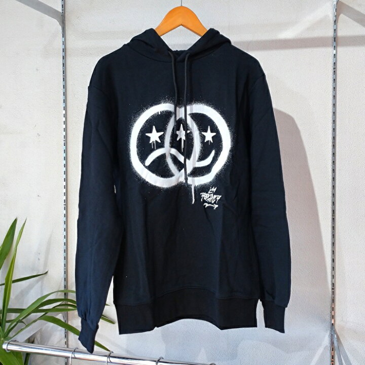 楽天市場】TRACT トラクト HAPPY&SAD HOODIE パーカー BLK (ブラック 