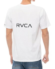 【40%OFF/値下げ価格】RVCA ルーカ BACK TAIL RVCA SS Tシャツ WHITE (ホワイト) 春夏新作 メンズファッション 半袖 スポーツ ユニセックス レディース ペアコーデ トップス アウトドア スポーティー カジュアル サーフ