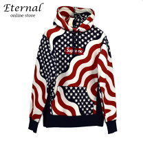 楽天市場】supreme 星条旗 パーカーの通販 