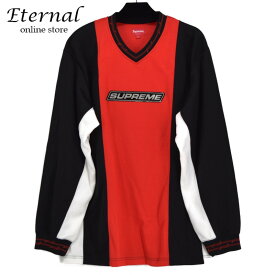 【中古】Supreme シュプリーム Warm Up Hockey Jersey 白赤黒 L ホッケー ジャージ