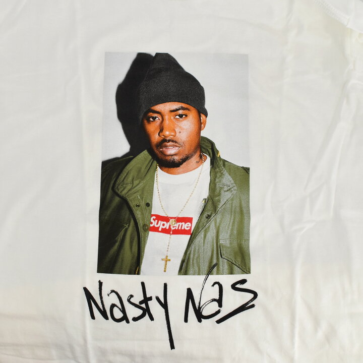 楽天市場】【中古】SUPREME 17AW Nasty Nas Tee ナズ フォトプリントT  