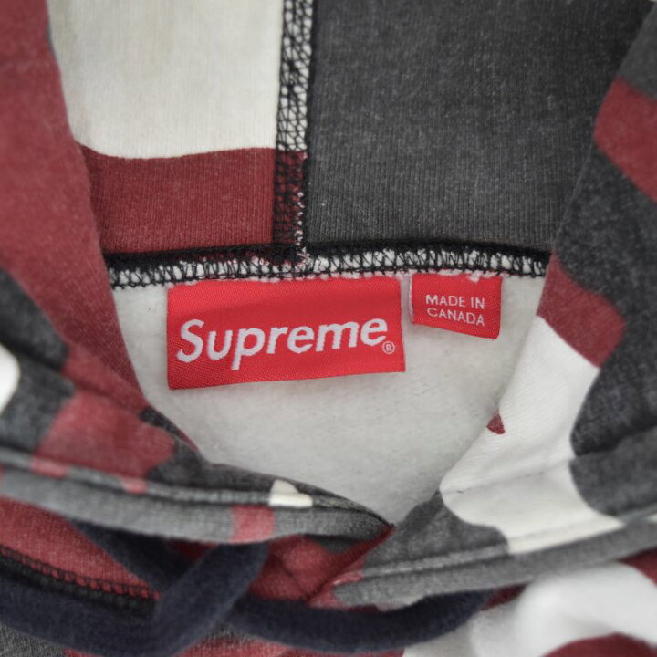 楽天市場】【中古】SUPREME Box Logo Hooded Sweatshirt Red Camo 迷彩 