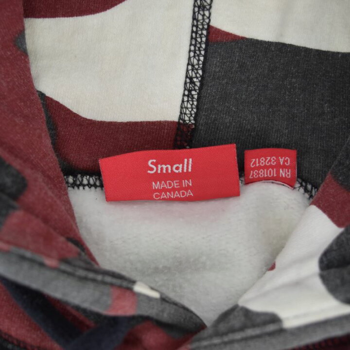 楽天市場】【中古】SUPREME Box Logo Hooded Sweatshirt Red Camo 迷彩  