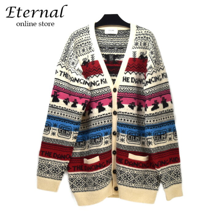 楽天市場】CELINE セリーヌ21SS THE DANCING KID 総柄ウールジャガード  