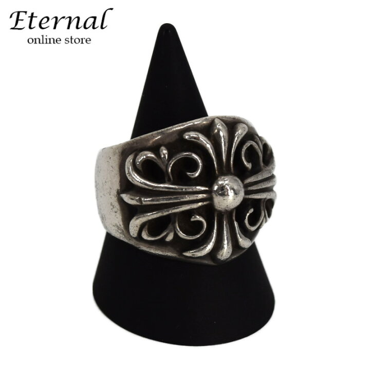 Chrome Hearts クロムハーツキーパーリング 鑑定済 （楽天市場】【中古 