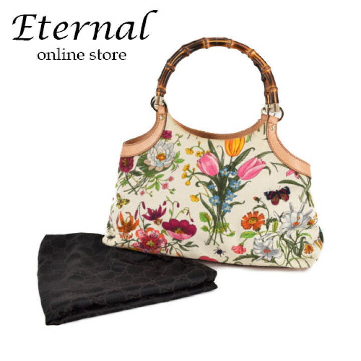 楽天市場】【中古】GUCCI グッチ トートバッグ バンブートート 