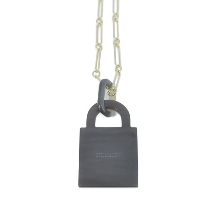 楽天市場】【未使用】HERMES エルメス アミュレットGM パドロック 