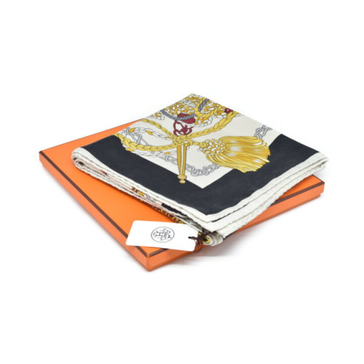 楽天市場】【未使用】HERMES エルメス スカーフ カレ90 ティンパニ奏者 
