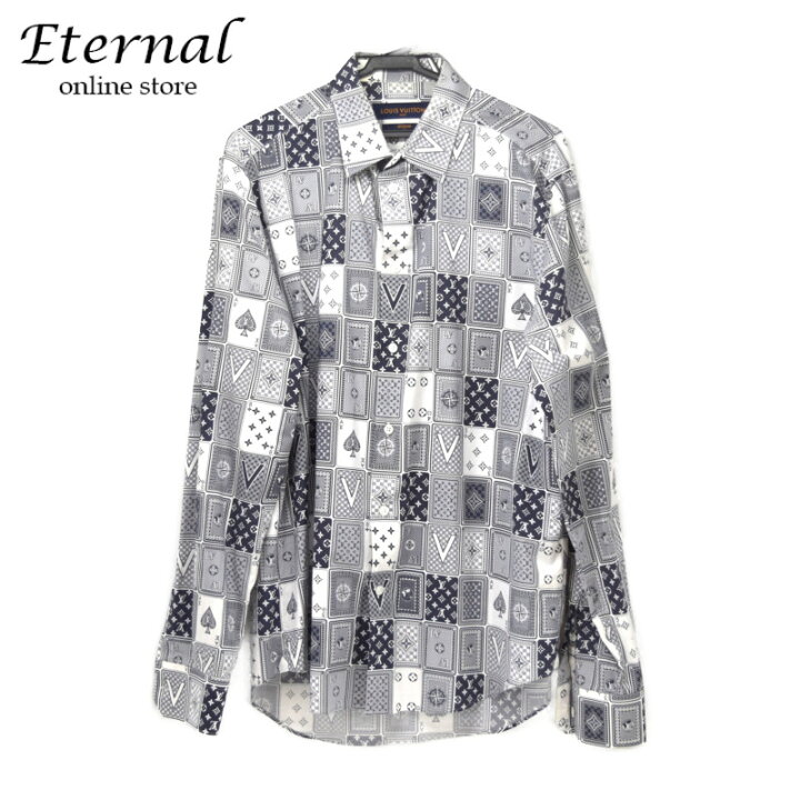 楽天市場】LOUIS VUITTON 2018AW Dice Shirt RM182M HKZ HFS08W ルイ 