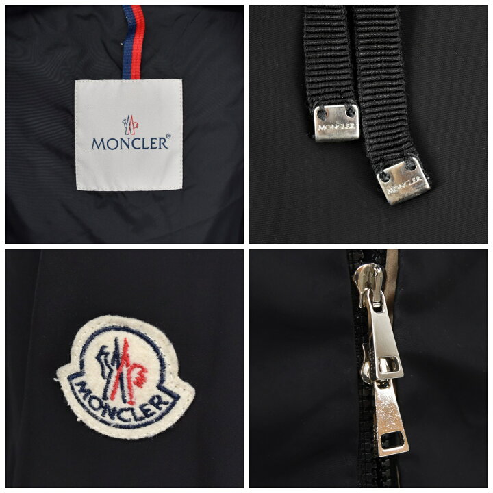 楽天市場】【中古】MONCLER モンクレール TUILE コート サイズ0 黒 