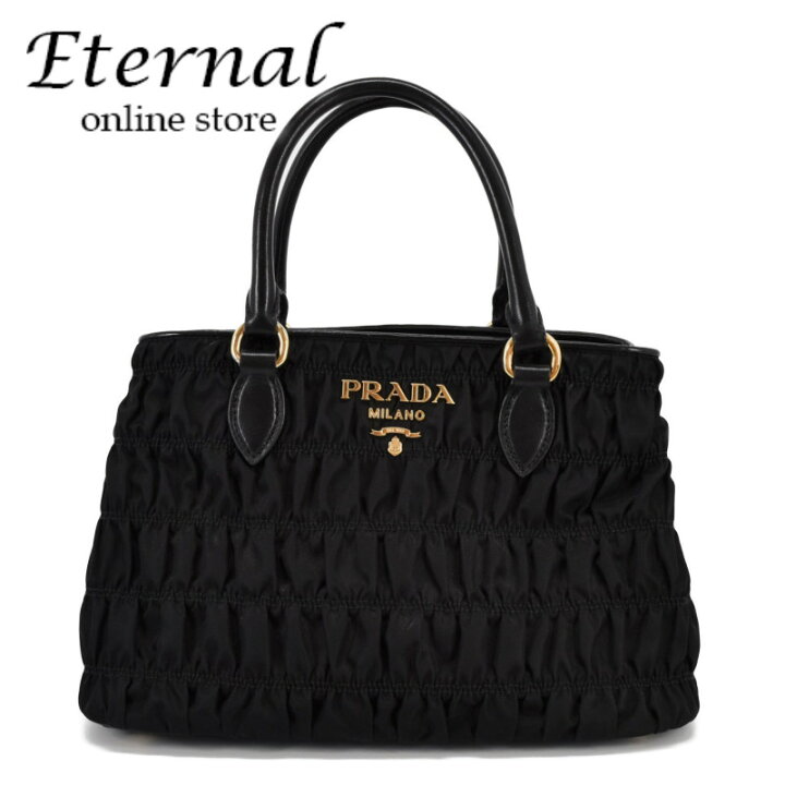 楽天市場】【中古】PRADA プラダ テスートゴーフル 1BA173 トート 