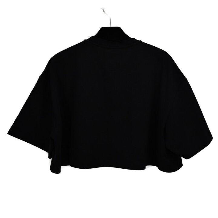 楽天市場】【新品同様】PRADA プラダ クロップド丈 Tシャツ ロゴ 