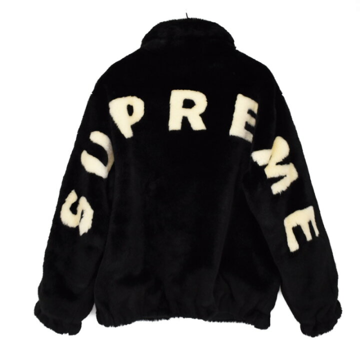 楽天市場】【中古】Supreme シュプリーム バックロゴ フェイクファー  