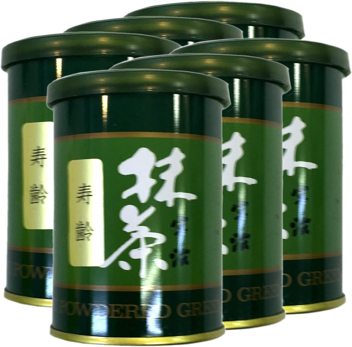 高級宇治抹茶抹茶 粉末 寿齢 40g ×6個セット 巣鴨のお茶屋さん 山年園-
