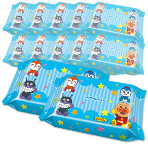 レック アンパンマン 厚手おしりふき 60枚 ノンアルコール 日本製