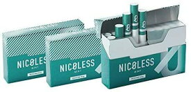 【3箱セット】NICOLESS ニコレス ミント 1箱 20本入り IQOS互換機 加熱式