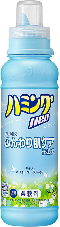 ハミングNeo 柔軟剤 ホワイトフローラルの香り 本体 400ml