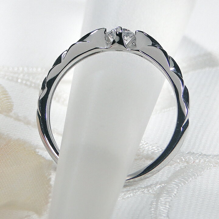 楽天市場】Pt950【0.17ct】一粒ダイヤモンド リング送料無料 代引 