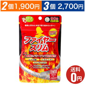 【ファイヤースリム】おまとめ割引2袋・3袋セットあります！1袋あたり90粒30日分/ジャパンギャルズ/ダイエットサプリメント/α-リポ酸/L-カルニチン/ジンジャー配合タイプ