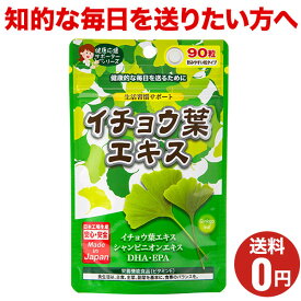 【イチョウ葉エキス】おまとめ割引2袋・3袋セットあります！1袋あたり90粒30日分/ジャパンギャルズ/生活習慣サポート/DHA＆EPA/ビタミンE/中高年/シニア/老人